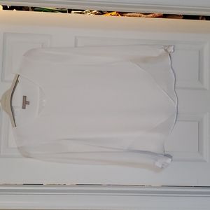 Banana Republic white dressy shirt size M